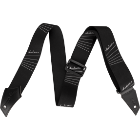 Jackson Strap with String Pattern, Black/White - 1