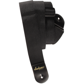 Jackson 2" Poly Guitar Strap, Black - 1