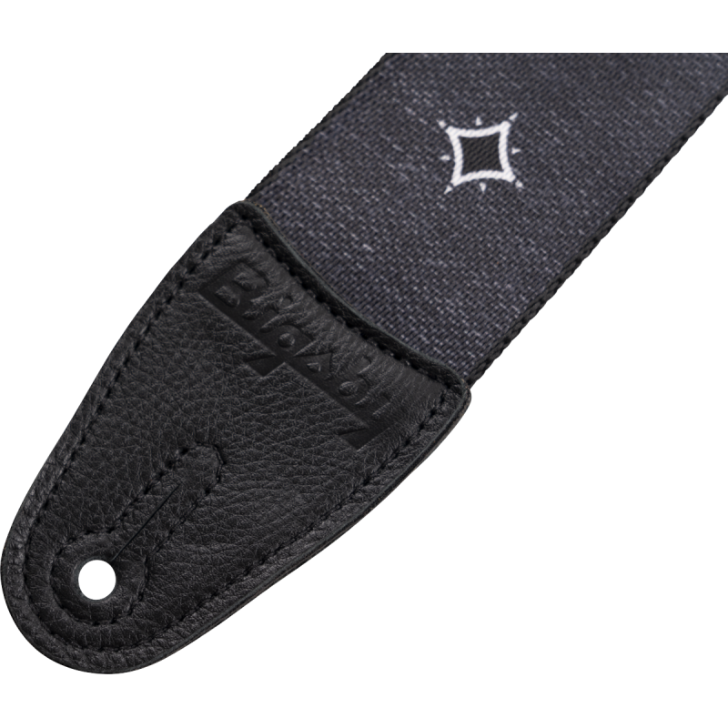 Gretsch Bigsby® Star Graphic Strap, Black, 2" - 2