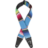 Fender 2" Serape Strap - Blue Multi - 1