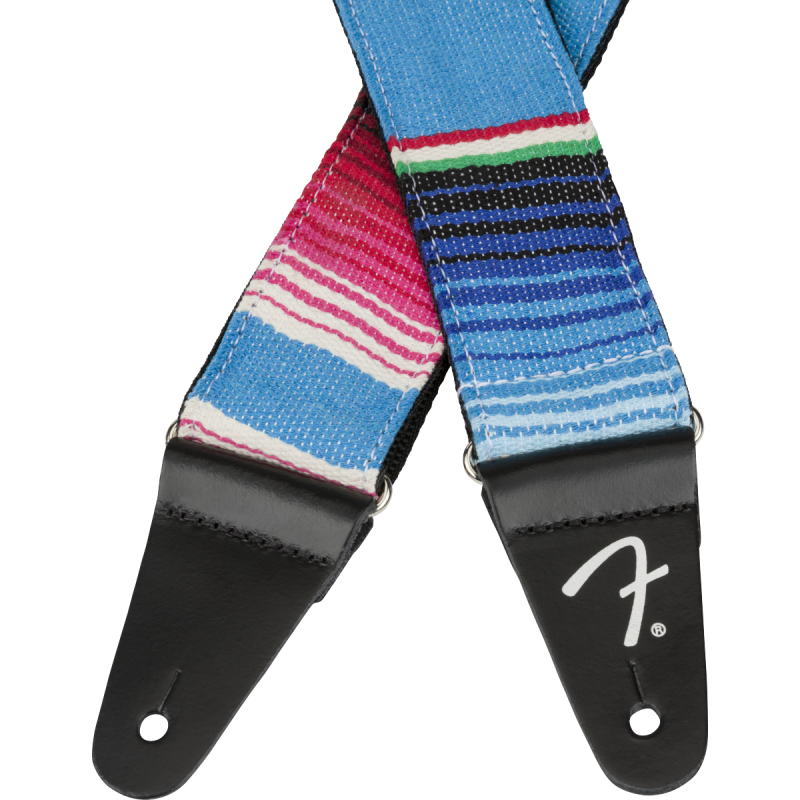 Fender 2" Serape Strap - Blue Multi - 3