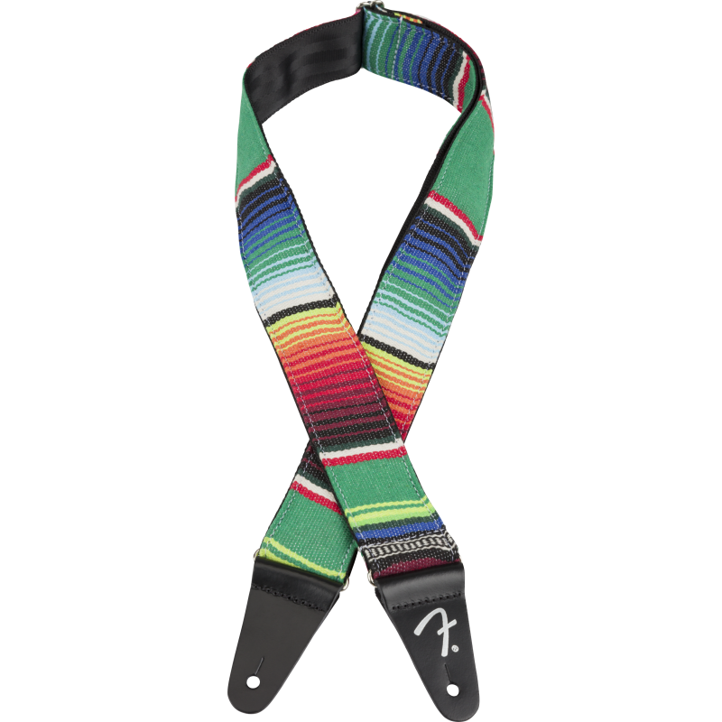 Fender 2" Serape Strap - Green Multi - 1