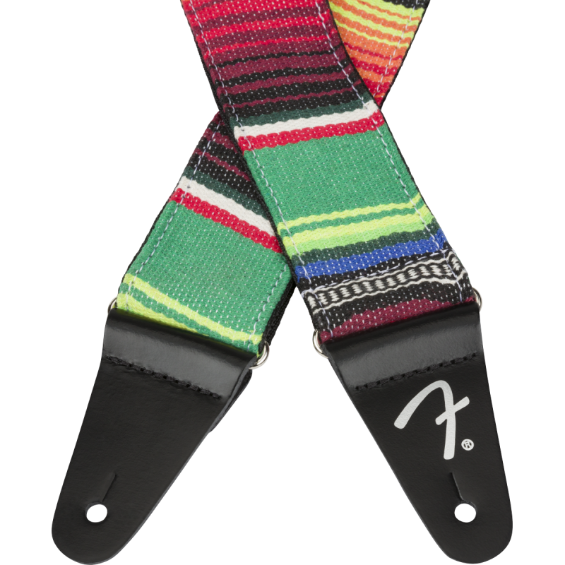 Fender 2" Serape Strap - Green Multi - 3