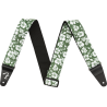 Fender 2" Hawaiian Strap, Green Floral - 1