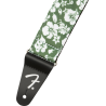 Fender 2" Hawaiian Strap, Green Floral - 2