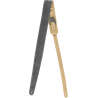 Fender 2" Suede Strap, Gray/Tan, Reversible - 2