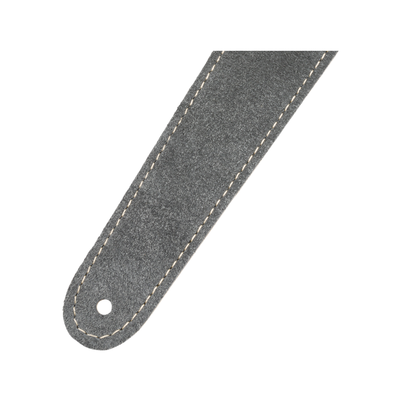 Fender 2" Suede Strap, Gray/Tan, Reversible - 3
