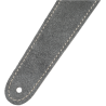 Fender 2" Suede Strap, Gray/Tan, Reversible - 3