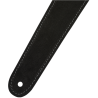 Fender 2" Suede Strap, Black/Gray, Reversible - 3