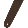 Fender 2" Suede Strap, Brown/Tan, Reversible - 3