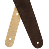 Fender 2" Suede Strap, Brown/Tan, Reversible - 5