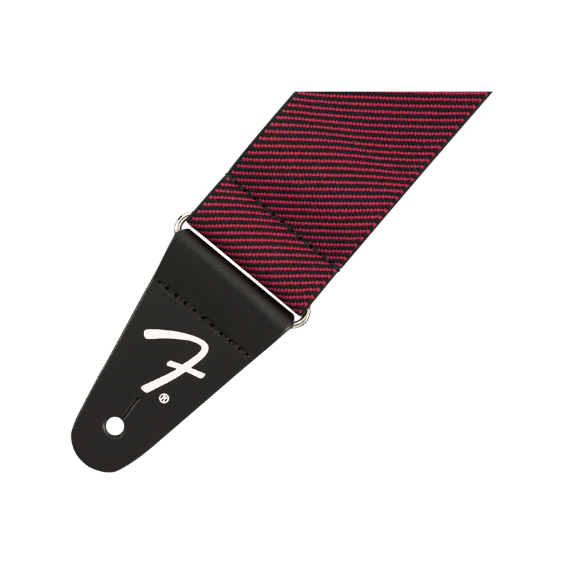 Fender WeighLess™ 2" Tweed Strap, Red - 2