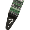 Fender Ugly Xmas Sweater Strap, Green Fair Isle - 2