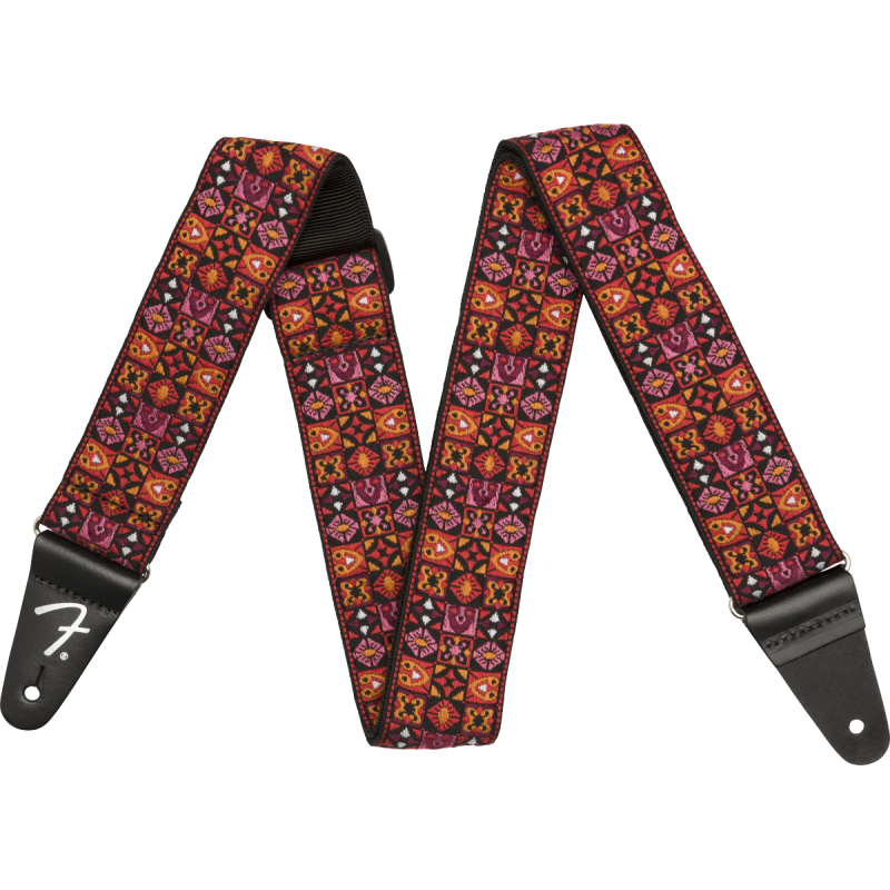 Fender  Festival Strap, Red - 1