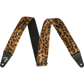 Fender Wild Leopard Print Strap, 2" - 1