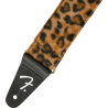 Fender Wild Leopard Print Strap, 2" - 2