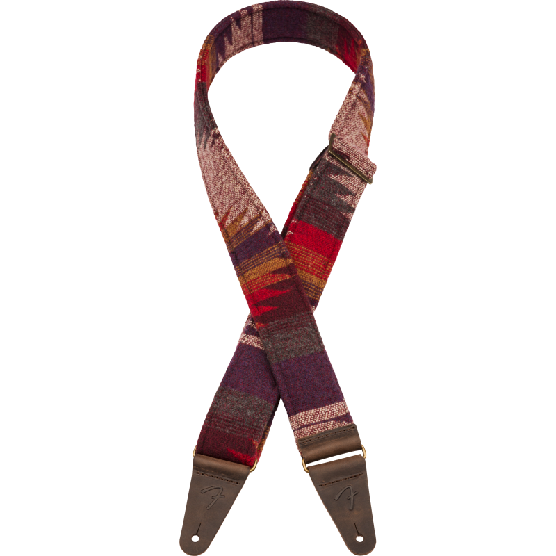 Fender 2" Zion Strap, Purple Aztec - 1