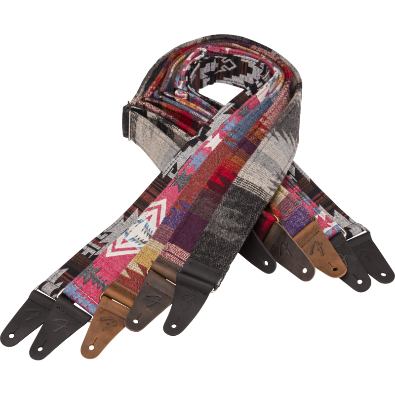 Fender 2" Zion Strap, Gray Aztec - 4