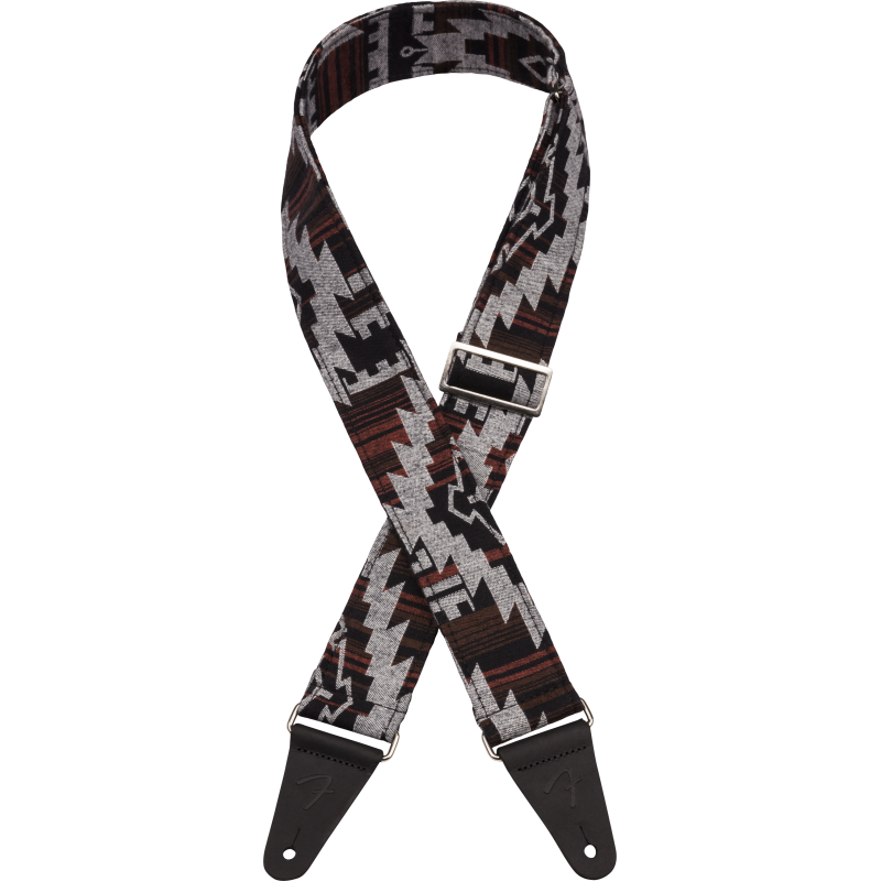 Fender 2" Zion Strap, Black Aztec - 1