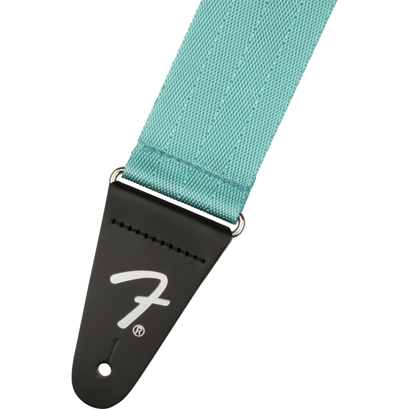 Fender 2" Am Pro Seat Belt Strap, Miami Blue - 2