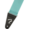 Fender 2" Am Pro Seat Belt Strap, Miami Blue - 2