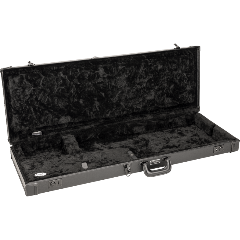 Fender Classic Series Wood Case - Strat/Tele, Blackout - 2