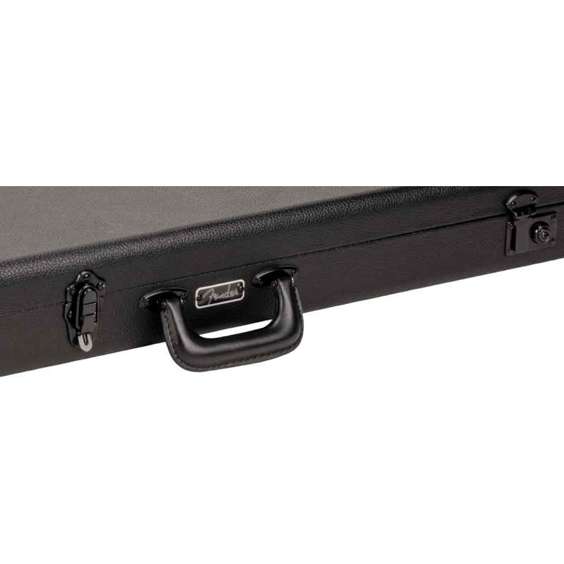 Fender Classic Series Wood Case - Strat/Tele, Blackout - 6