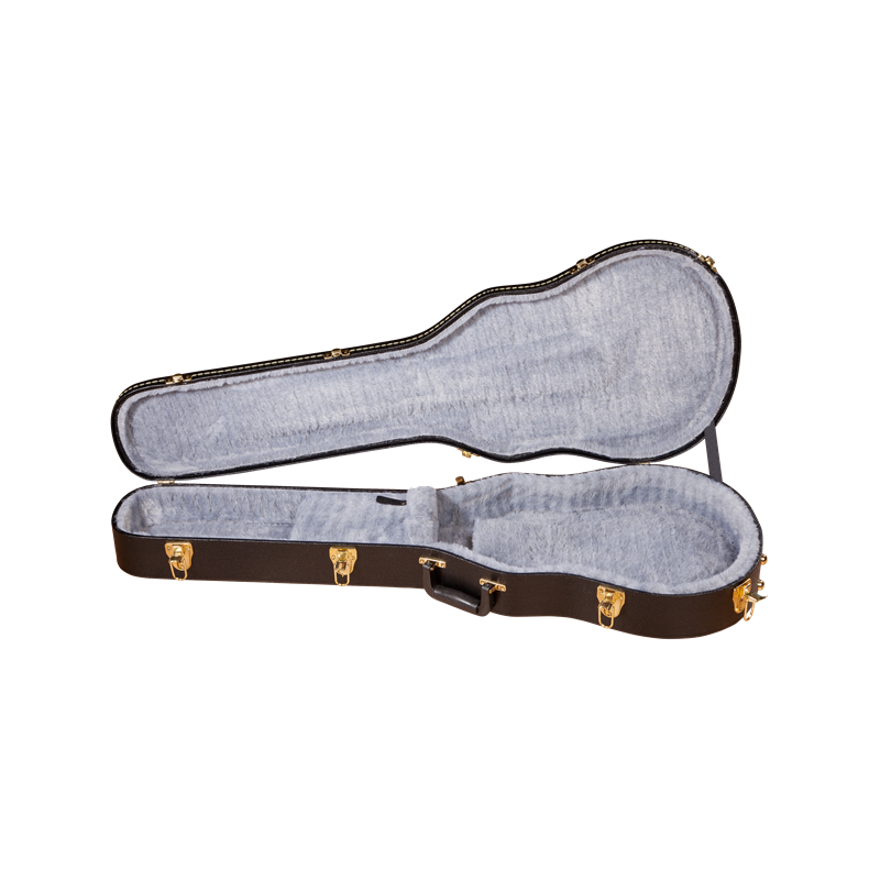 Gretsch G6238FT Solid Body Flat Top Hardshell Case, Black - 1