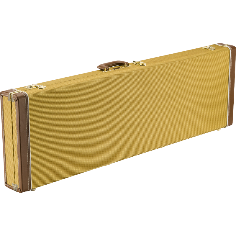 Fender Classic Series Wood Case - Precision Bass/Jazz Bass, Tweed - 1
