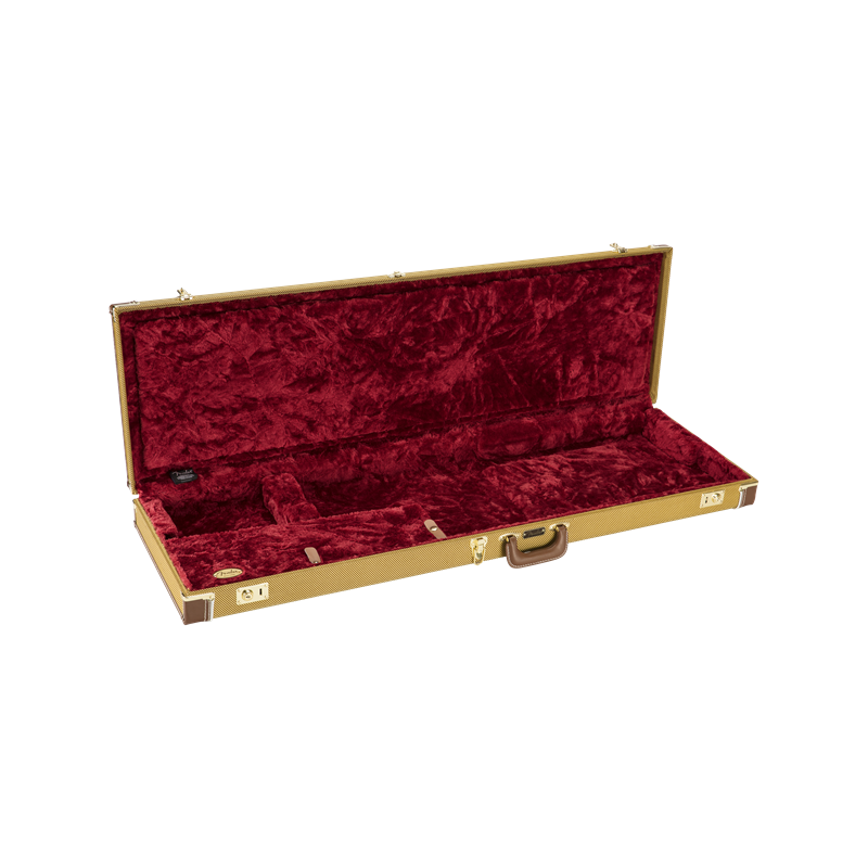 Fender Classic Series Wood Case - Precision Bass/Jazz Bass, Tweed - 2