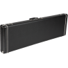 Fender G&G Precision Bass Standard Hardshell Case, Black with Black Acrylic Interior - 1