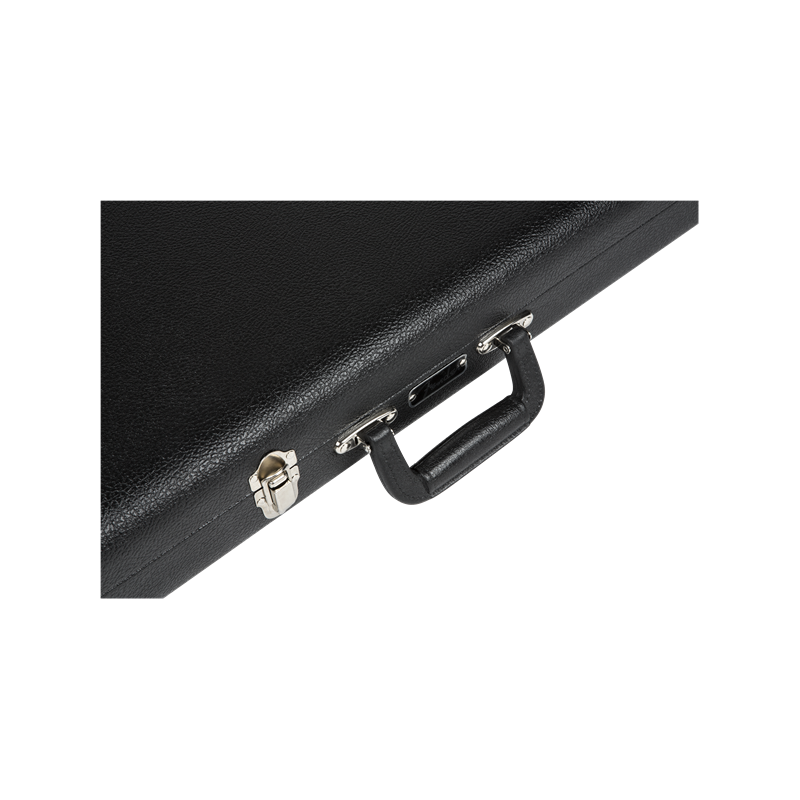 Fender G&G Precision Bass Standard Hardshell Case, Black with Black Acrylic Interior - 3