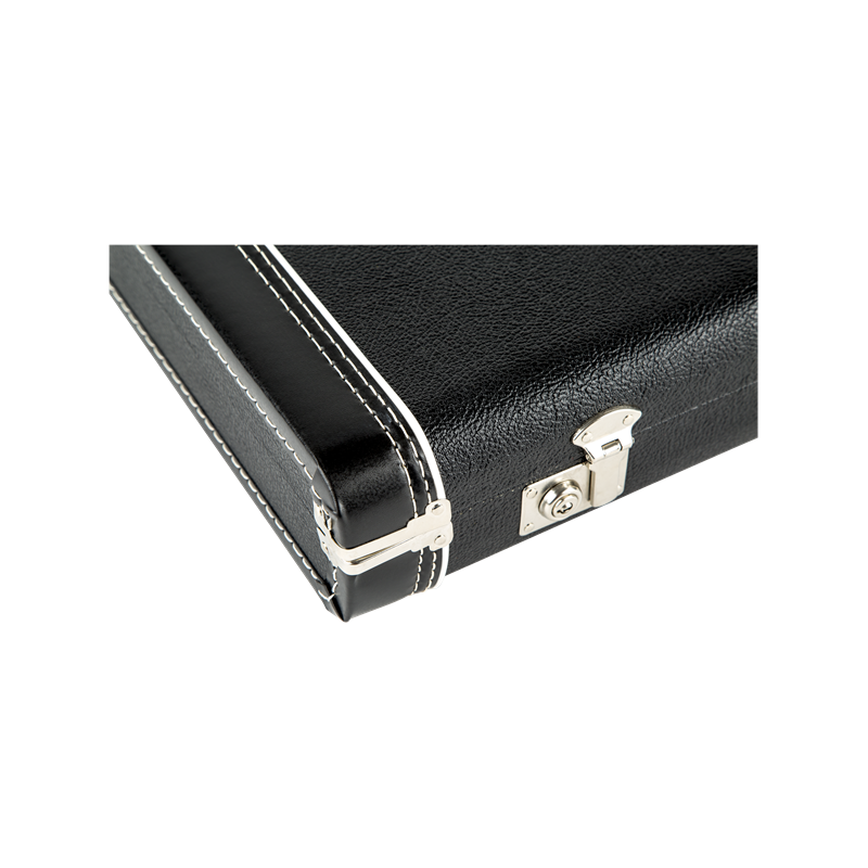 Fender G&G Precision Bass Standard Hardshell Case, Black with Black Acrylic Interior - 4