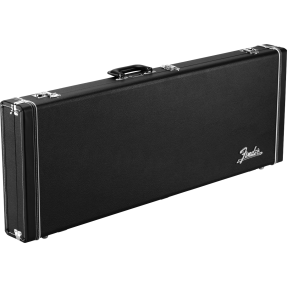 Fender Classic Series Wood Case - Jazzmaster/Jaguar, Black - 1