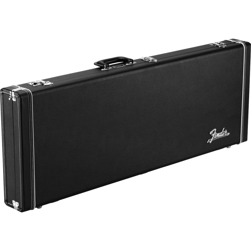 Fender Classic Series Wood Case - Jazzmaster/Jaguar, Black - 1