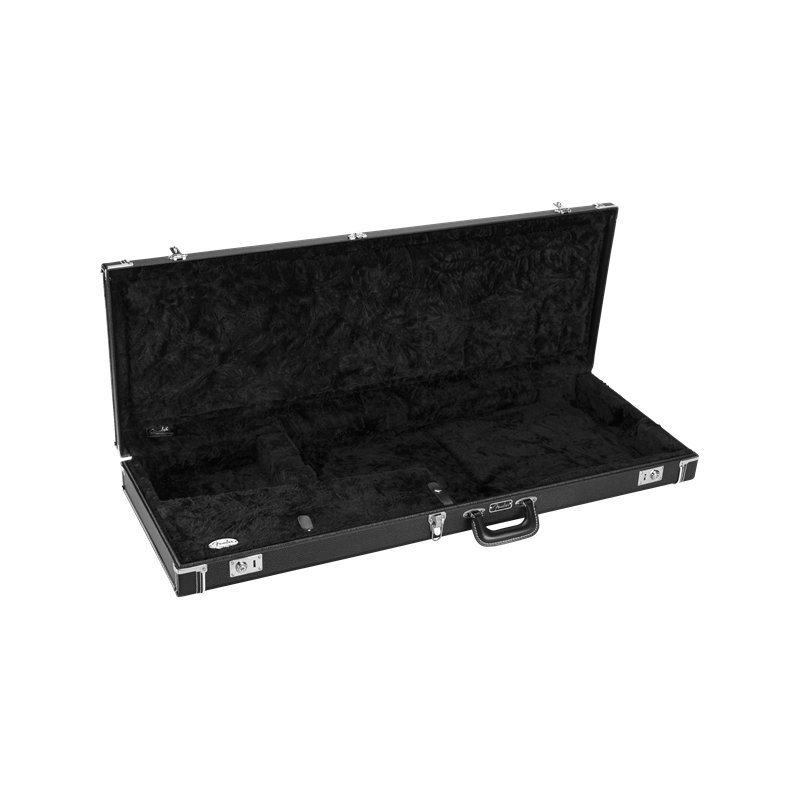 Fender Classic Series Wood Case - Jazzmaster/Jaguar, Black - 2