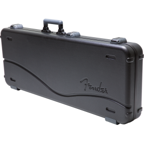 Fender Deluxe Molded Jaguar/Jazzmaster Case, Black - 1