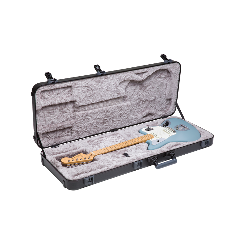 Fender Deluxe Molded Jaguar/Jazzmaster Case, Black - 6