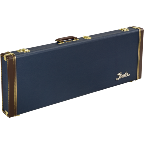 Fender Classic Series Wood Case Strat/Tele, Navy Blue - 1