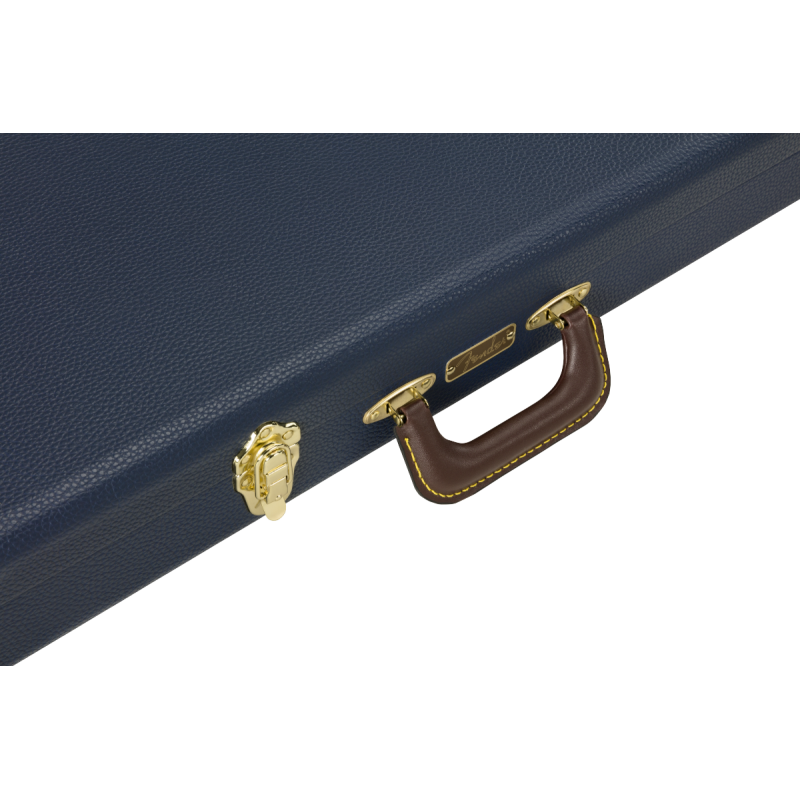 Fender Classic Series Wood Case Strat/Tele, Navy Blue - 2