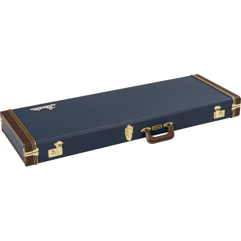 Fender Classic Series Wood Case Strat/Tele, Navy Blue - 3