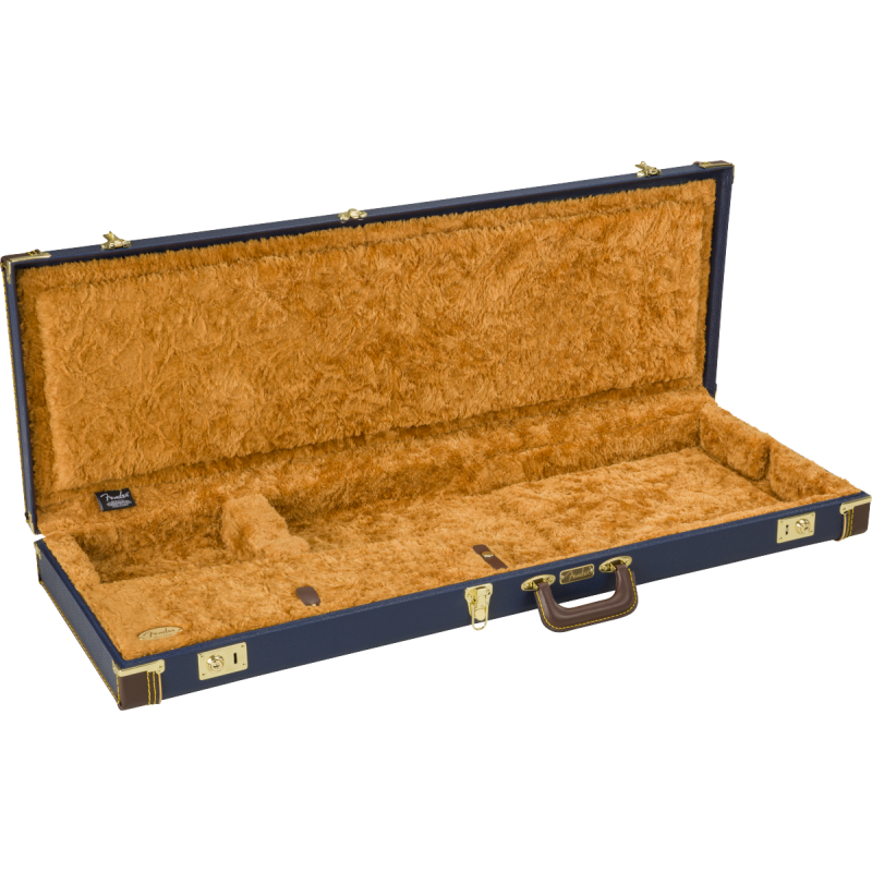 Fender Classic Series Wood Case Strat/Tele, Navy Blue - 4