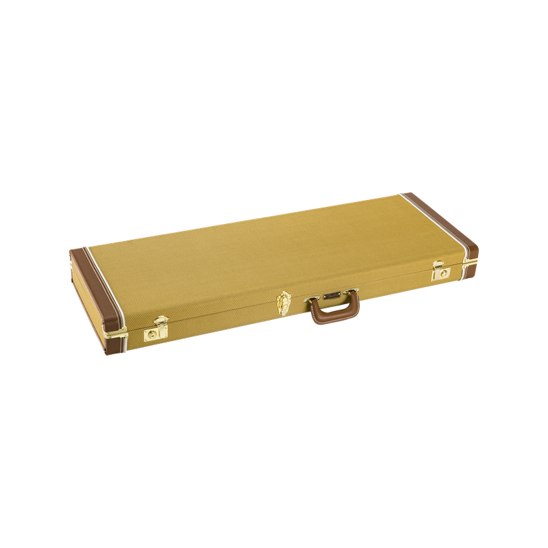 Fender Classic Series Wood Case - Strat/Tele, Tweed - 4