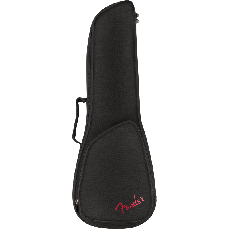 Fender FU610 Soprano Ukulele Gig Bag, Black - 1