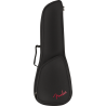 Fender FU610 Soprano Ukulele Gig Bag, Black - 1