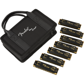 Fender Blues DeVille Harmonicas - 7-Pack with Case - 1