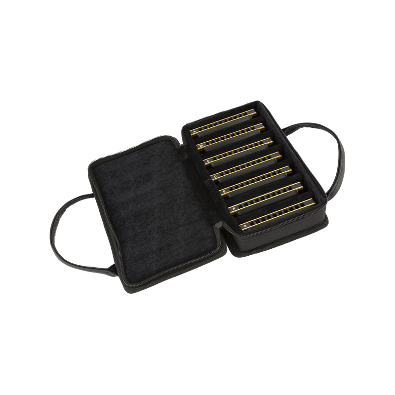 Fender Blues DeVille Harmonicas - 7-Pack with Case - 2