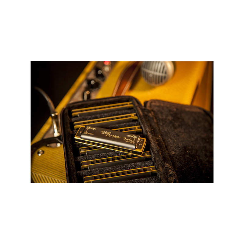 Fender Blues DeVille Harmonicas - 7-Pack with Case - 3