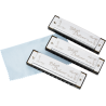 Fender Blues Deluxe Harmonicas 3-Pack with Case - 4
