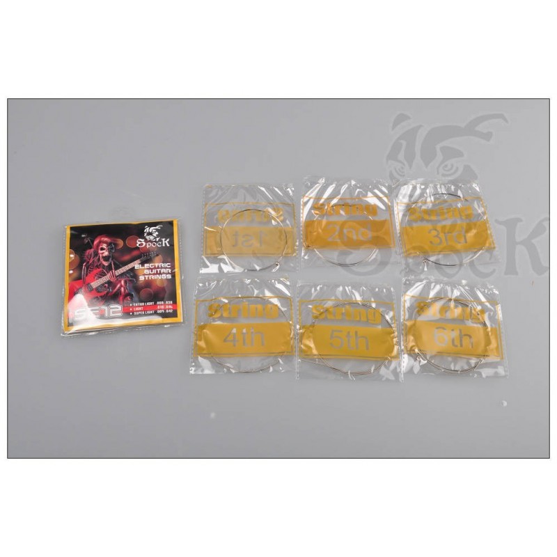 SPOCK SE12 - Struny do gitary elektrycznej 09-42 - 2